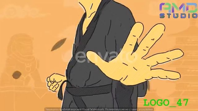 Анимированный логотип на заказ от AMD Studio (Артикул: LOGO-47) смотреть онлайн