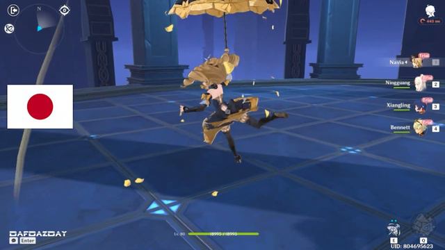 Navia Voice in 4 Different Languages (Skills & Attack) | Genshin Impact Navia