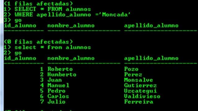 SQL Server 2008 T-SQL Consultas Sencillas смотреть онлайн