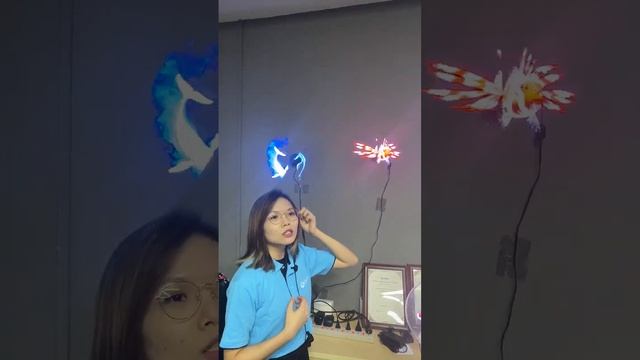 3D Hologram fan Creative Display