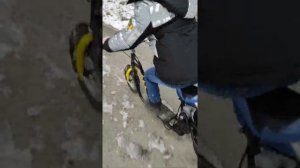 Мотосамокат 4т из мотокосы.
