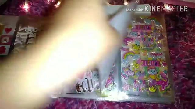 My Sticker books/Unicorn sticker collection!! смотреть онлайн