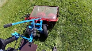 Косилка Заря на переднем адаптере для Нева МБ2