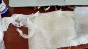 КАК СДЕЛАТЬ МАСКУ ИЗ БИНТА?