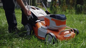 Аккумуляторная газонокосилка Villartek MA 4046T и её реальные возможности #газон #газонокосилка