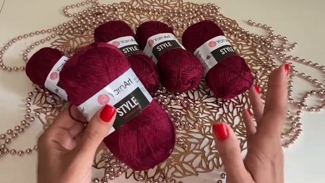 Обзор пряжи Yarnart Style