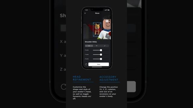 New head and accessory adjustment features are coming to the #Roblox Avatar Editor! ??