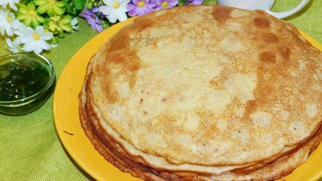 Воздушные тонкие блины