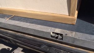 замки задней двери газель