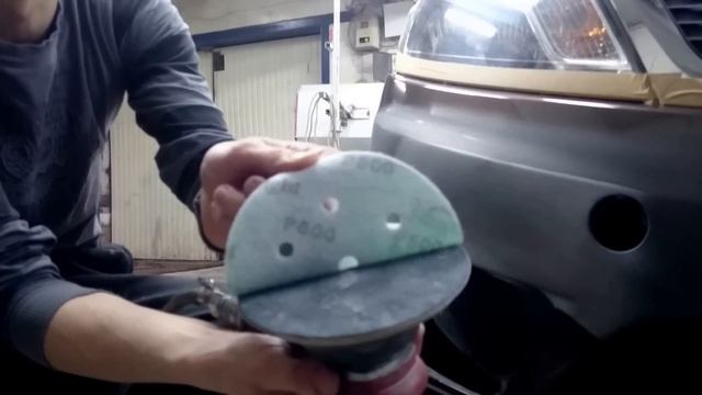 Подготовка и покраска бампера автомобиля переходом смотреть онлайн