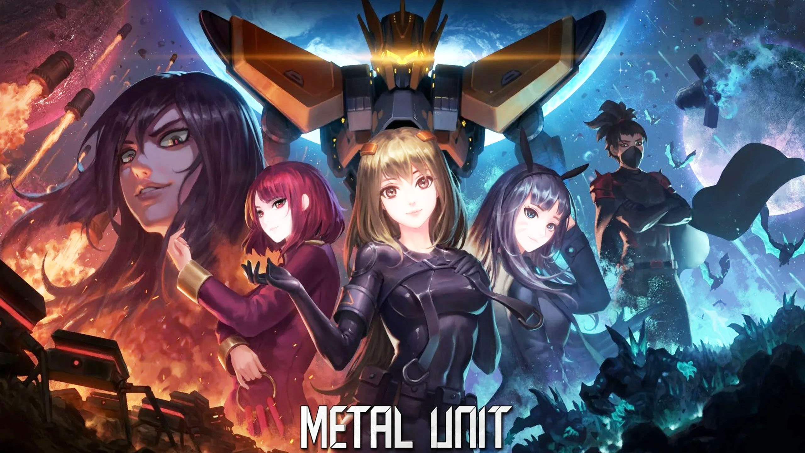 Unit desktop. Metal Unit игра. Metal Unit Joanna. Metal Unit Art. Metal Unit девочки.