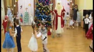 Новый год. Поздравление принцесс и принцев + танец (ст. гр.) Коломна детский сад 15 "Светлячок"