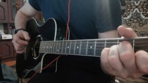 Несе Галя воду - Кавер на гітарі