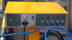 Старт установки порошкового окрашивания Tesla 201