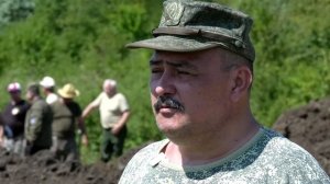 Поисковики обнаружили танк в земле неподалеку от поселка Виноградного Крымского района