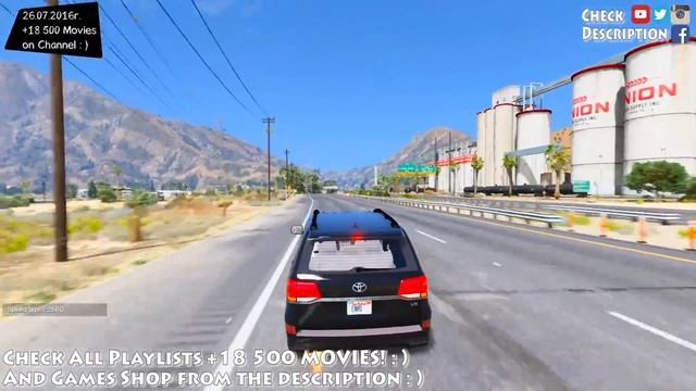 2016 Toyota Land Cruiser VXR 1.1 - GTA V MOD | 2.7K / 1440p ! _REVIEW смотреть онлайн