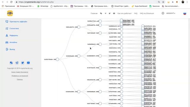 Детальный разбор маркетинг плана CryptoHands на практике смотреть онлайн
