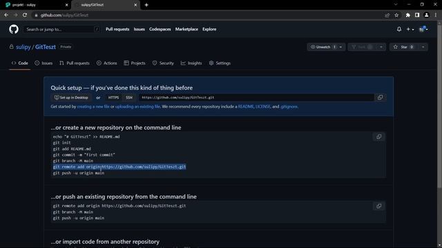 GitHub | Local és remote (GitHub) repository összekötése konzolon смотреть онлайн