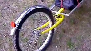 Самодельный Вело прицеп. Идеальная конструкция.