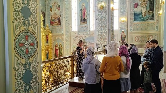 Псалом 33 (Обиходный напев). Регент Таисия Марченко.
