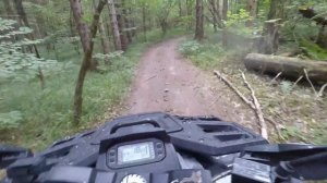 почти ЗАСТРЯЛ В ЛЕСУ НВ КВАДРОЦИКЛЕ ОДИН полные сапоги грязи помыл квадр в реке