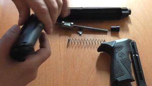 Разборка и сборка пневматического пистолета Crosman C31