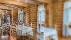 Рубленный дом в русском стиле