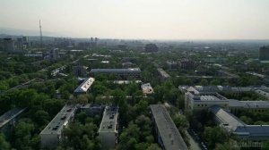 Алматы, Горы и гостиница Казахстан (09.05.2023)