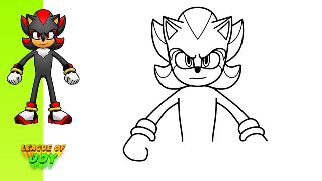 How to DRAW SHADOW - Sonic 2 Movie смотреть онлайн