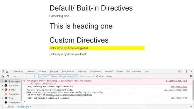 Ep12 | #09 | Truyền nhiều dữ liệu phức tạp vào Directives Vue.js - RHP Team