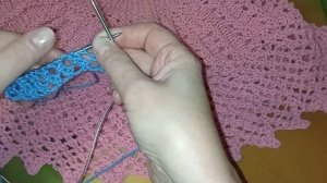 МК/манишка поворотными рядами.