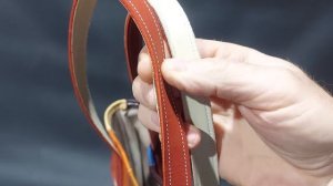 Сумка шоппер из кожи.