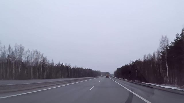 Что с дорогами в Беларуси? Сколько стоит бензин? Москва - Брест. Трасса М1 (E30) смотреть онлайн