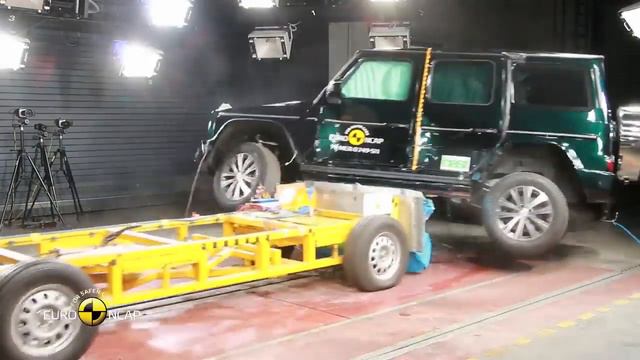 Çarpışma testi yeni Mercedes Benz G Class 2019