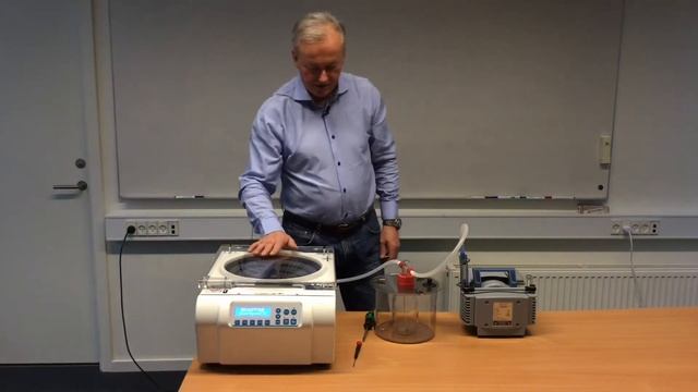 How to install & operate the centrifugal evaporator, MiniVac Beta смотреть онлайн