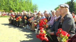 Праздничный митинг, посвящённый Дню победы. 9 мая 2016 года 