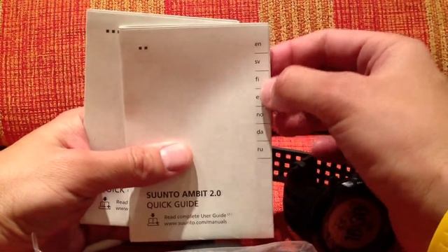 Распаковка unboxing SUUNTO Ambit Black HR смотреть онлайн
