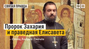 Пророк Захария и праведная Елисавета: Родители величайшего из рожденных женами — отец Андрей Ткачёв
