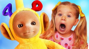 Learn Colors with Teletubbies Toys For Children, Toddlers and Babies / Finger Family Song