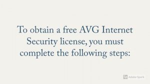 ? AVG Internet Security 2020 — 1 Year Free License ?