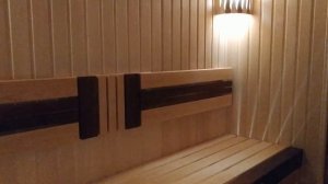 Сауна в квартире с электропечью Harvia Cilindro