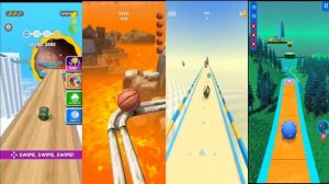 Going Balls VS Rollance VS Action Balls VS Sky Rolling Balls All level gameplay Android, IOS