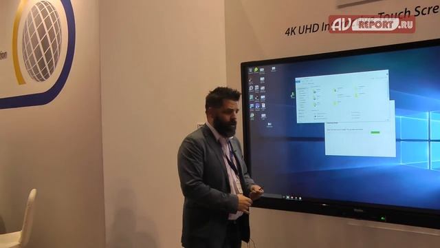 Интерактивные панели Newline на выставке ISE 2017 смотреть онлайн