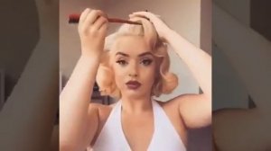 Причёска как у Мэрилин Монро