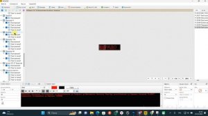 Настраиваем бегущую строку для маршрутки. Контроллер U6A. Размер табло 64 на 16 пикселей.