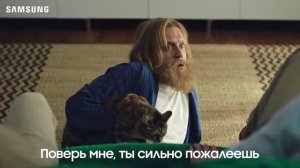 65 или 75 реклама телевизора Samsung (На Русском)