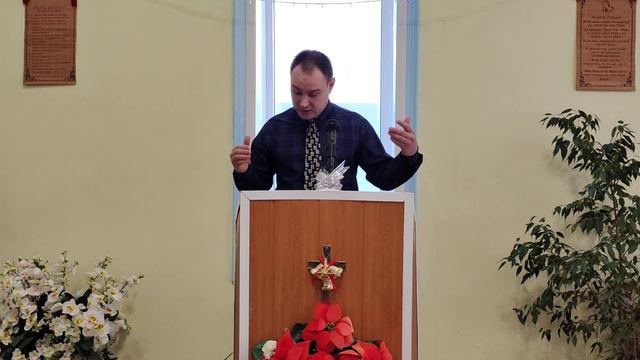 8 января 2023 года. Тема: "Иисус- Бог во плоти".Виталий Смирнов смотреть онлайн