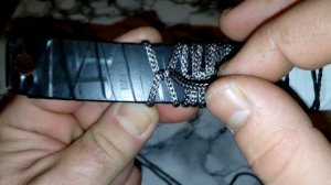 Обмотка рукояти ножа. Вариант второй