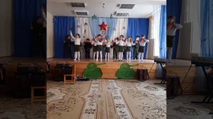 танец на 23 февраля  детский сад "Ромашка"