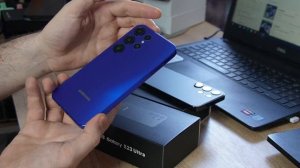Обзор реплики Samsung Galaxy S23 Ultra на базе оригинального Samsung A32 в корпусе Samsung S23 Ultr